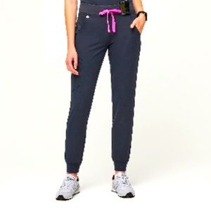 EUC FIGS Large/Tall High Waisted Zamora joggers in Night SKY